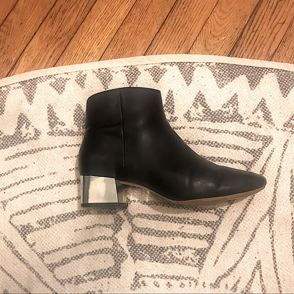 Michael Kors Silver Heel Bootie - Picture 4 of 9